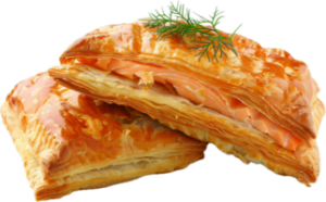 flaky-puff-pastry-square-with-black-pepper-topping-free-png